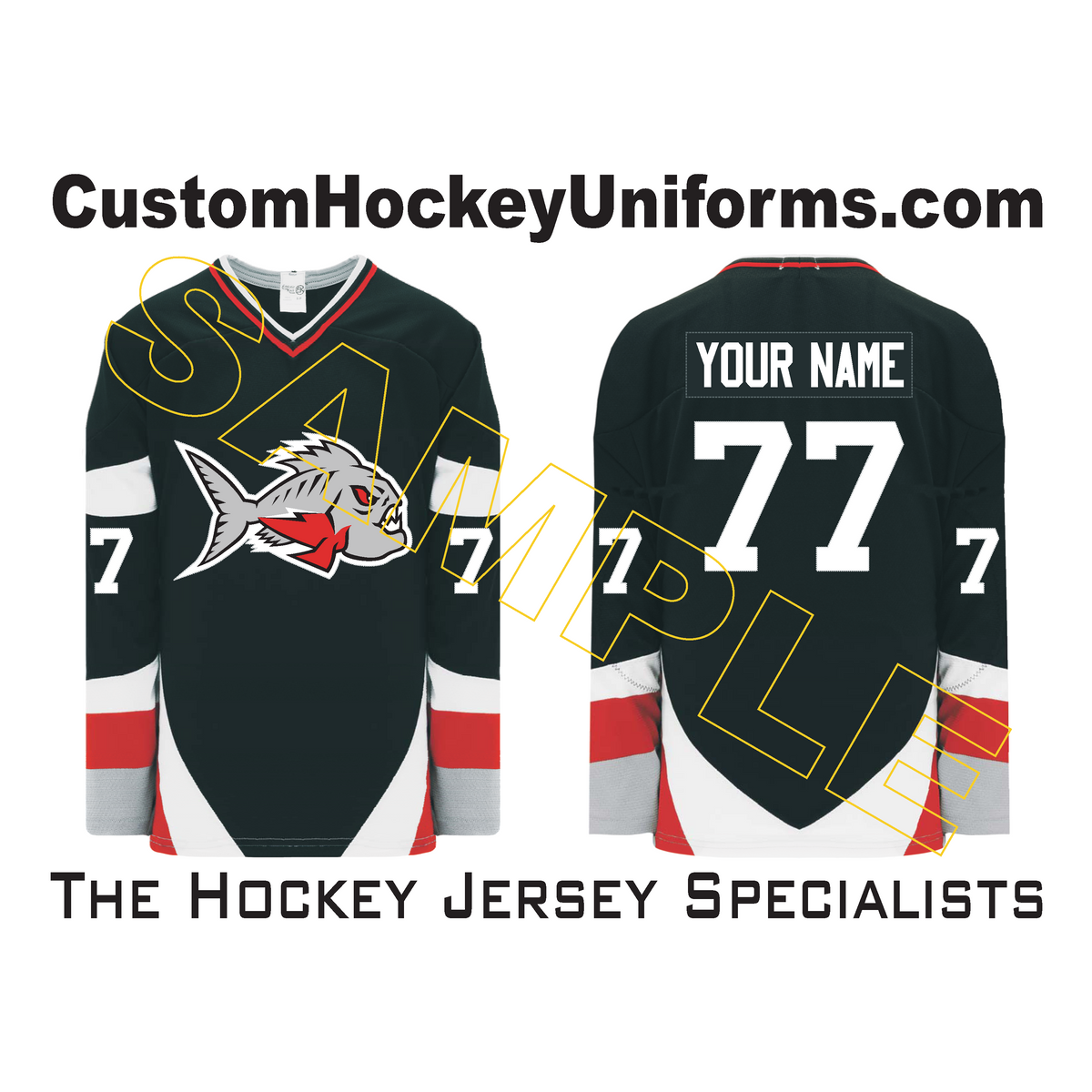 Custom hockey jerseys no minimum