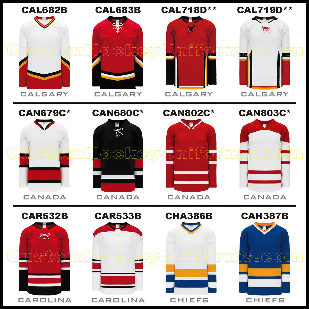 Men's Hockey Jerseys, Shirts, Hats & More