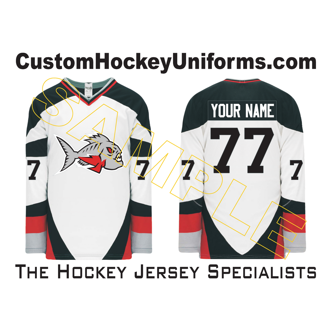 Seattle Piranhas White (H550C-BUF611C)