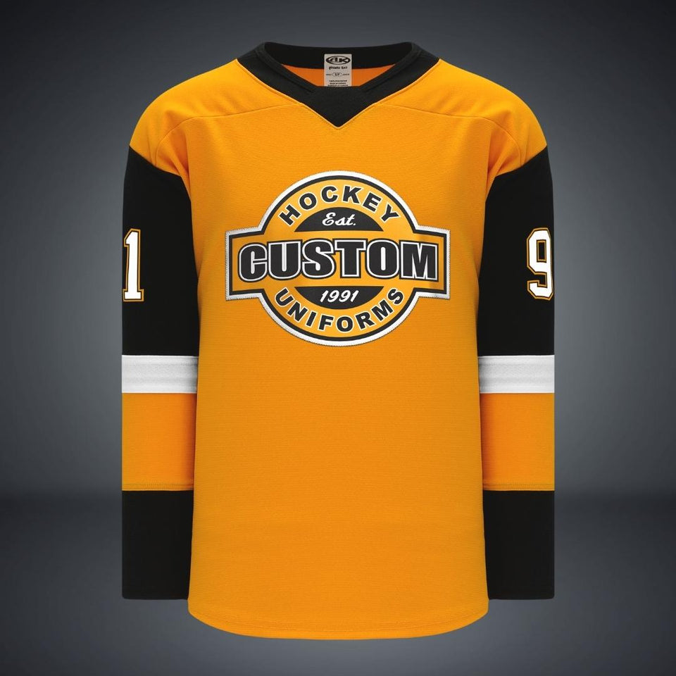 Cheap Custom White Blue-Orange Hockey Jersey Free Shipping –  CustomJerseysPro