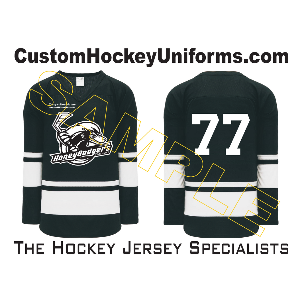 H6400 Plain White Hockey Jersey H6400 Blank Jersey Ice Hockey