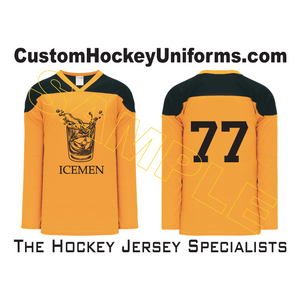 EC-EF063 Custom Your Hockey Jerseys (Any Logo Any Number Any Name)White