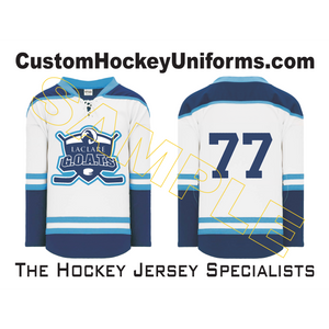 LaClare Goats H550B FLO856B Custom NHL Hockey Jerseys CustomHockeyUniforms