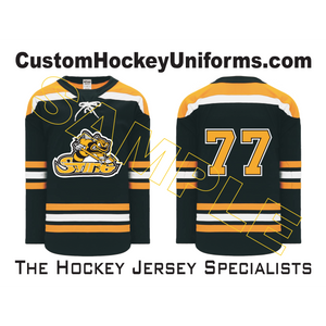Sting H550B BOS396B Custom NHL Hockey Jerseys CustomHockeyUniforms