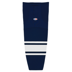 HS2100-216 Navy/White Hockey Socks