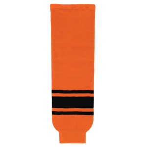 HS630-263 Orange/Black Hockey Socks