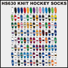 HS630 Knitted Style Ice Hockey Socks Page 1
