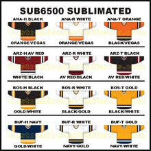 SUB6500 Custom Sublimated Hockey Jerseys