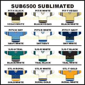 SUB6500 Custom Sublimated Hockey Jerseys
