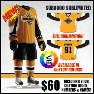 SUB6600 Custom Sublimated Hockey Jerseys
